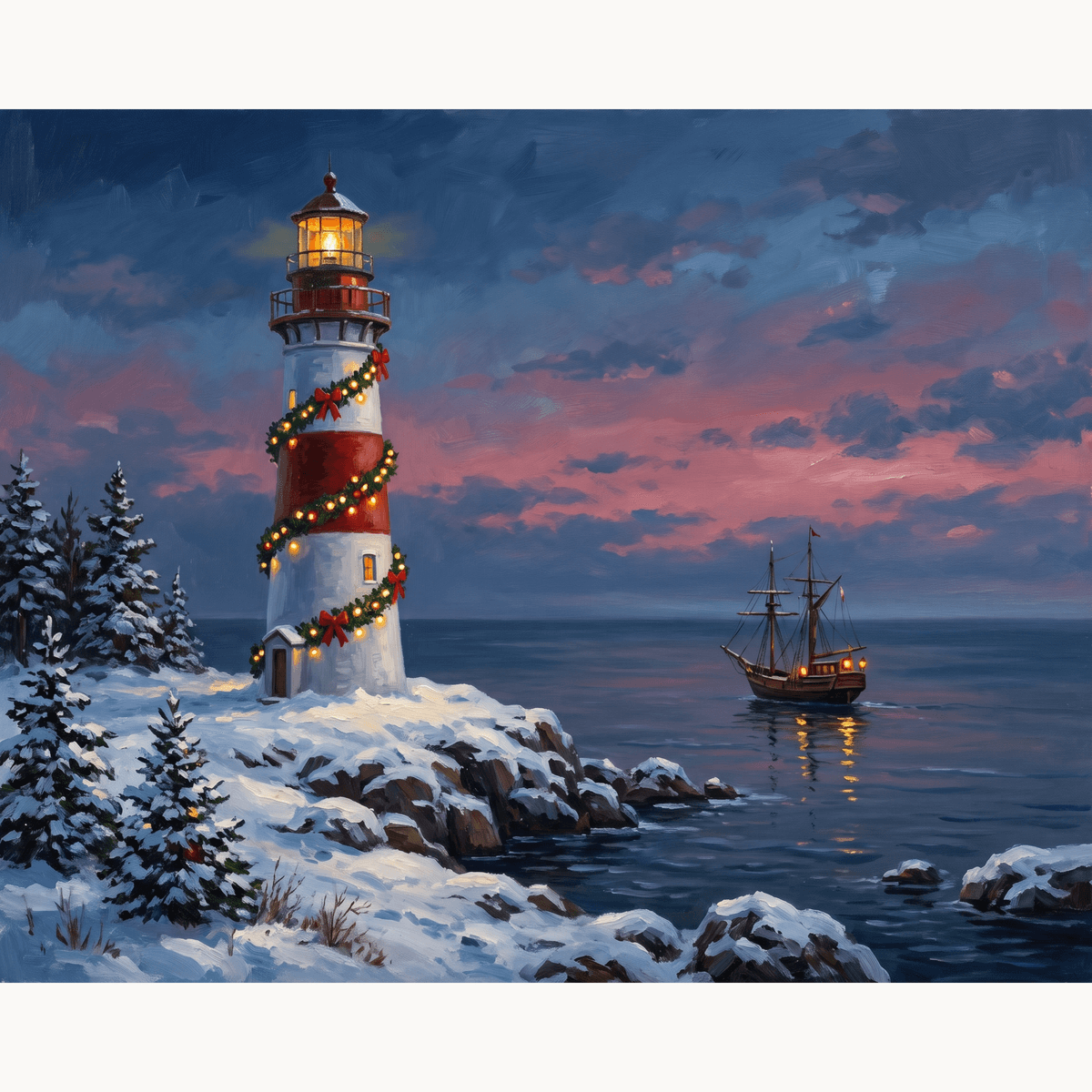 Festive Beacon - Number Artist Paint by Numbers Kits
