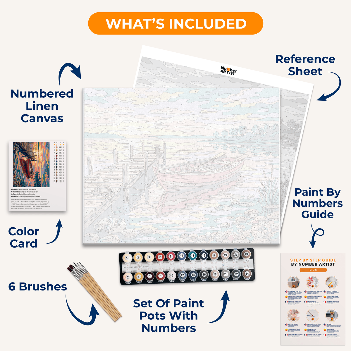 Still Waters - Number Artist Paint by Numbers Kits