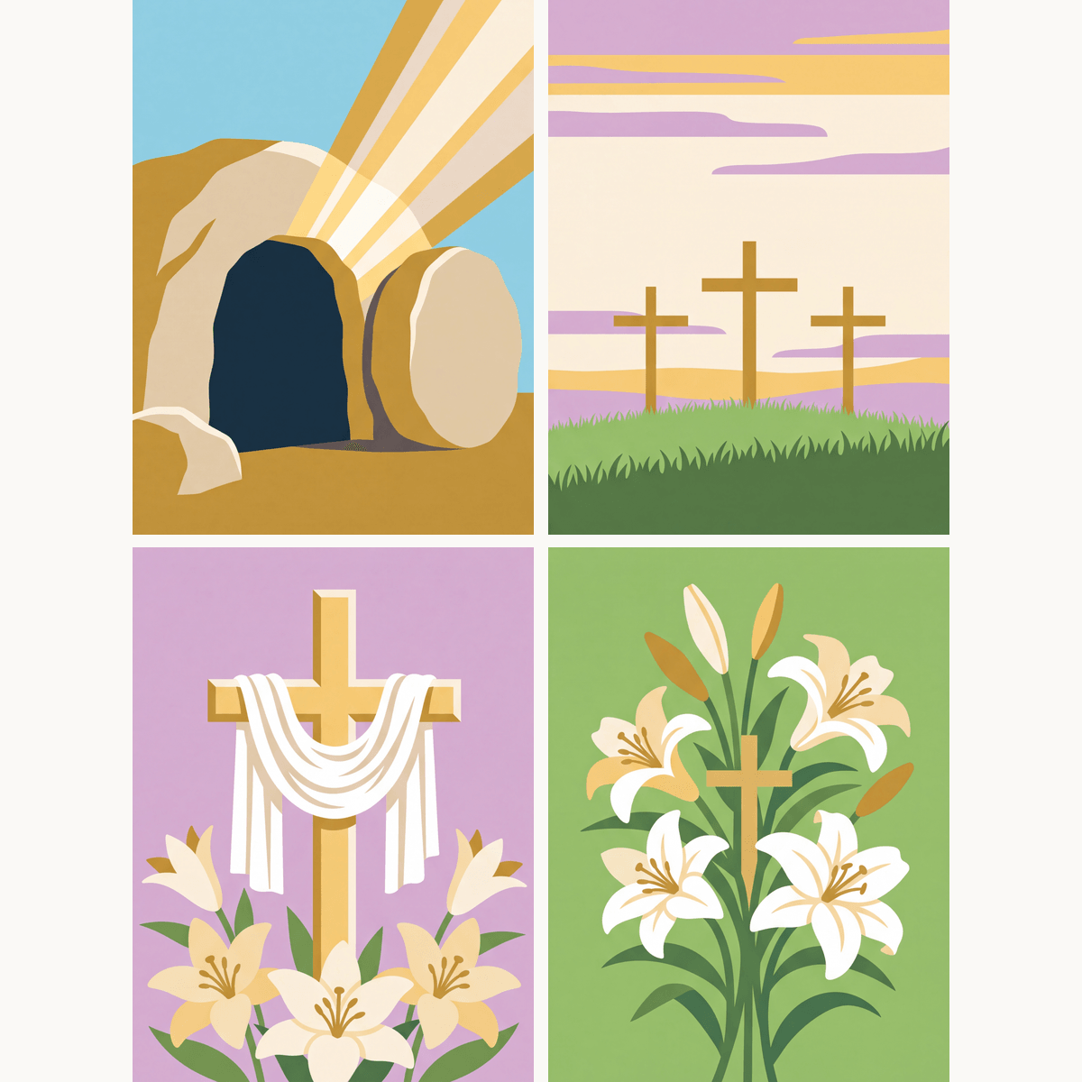 Easter Resurrection - Number Artist Paint by Numbers Kits