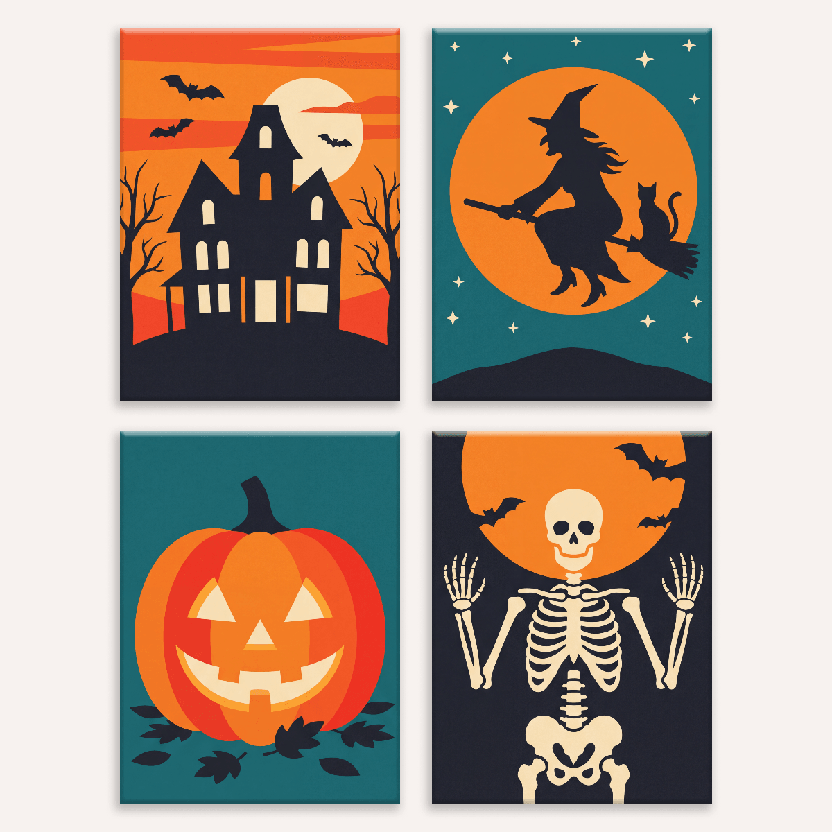 Graveyard Gathering - Number Artist Paint by Numbers Kits