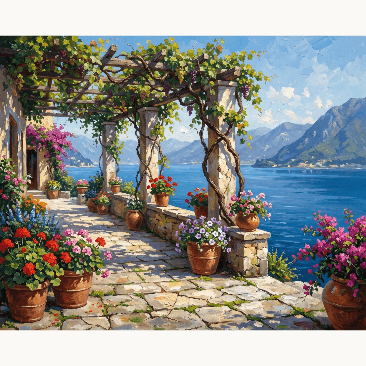 Lakeside Serenity - Number Artist Paint by Numbers Kits
