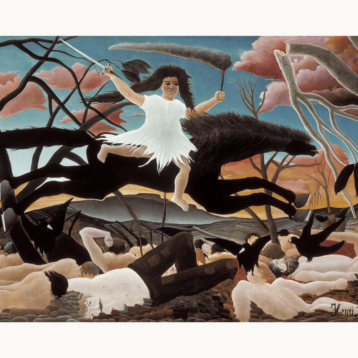 War by Henri Rousseau - Number Artist Paint by Numbers Kits