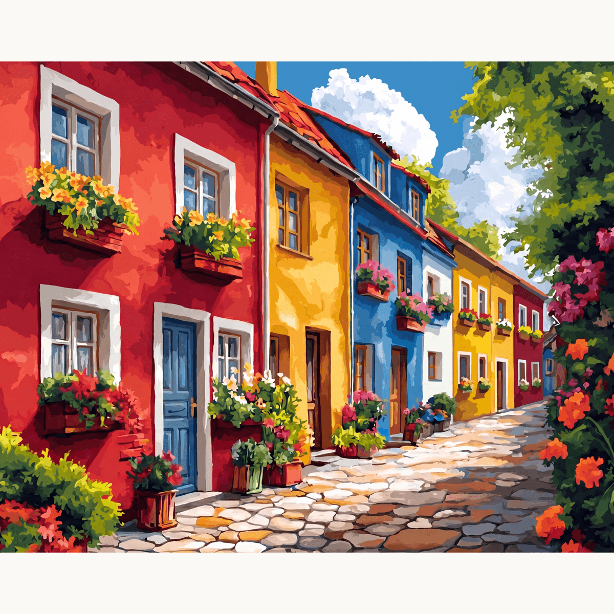 Colorful European Street