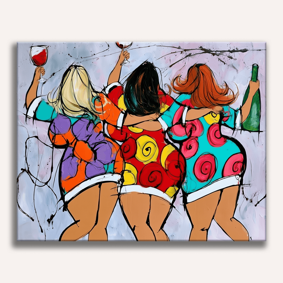 Dancing Women - Number Artist Paint by Numbers Kits