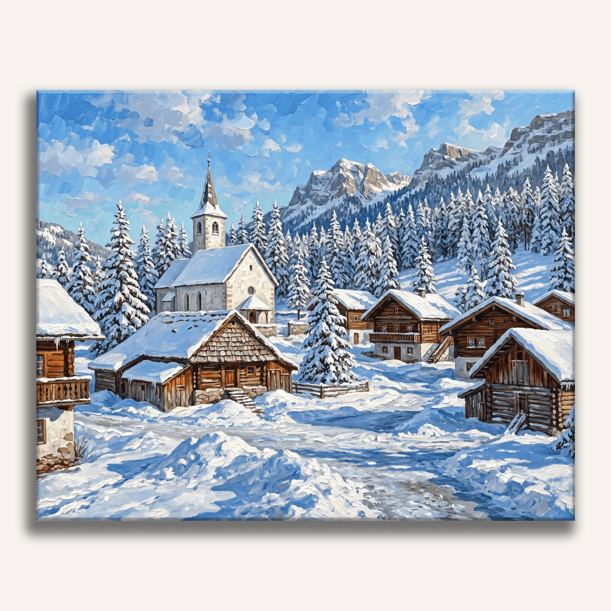 Alpine Hush - Number Artist Paint by Numbers Kits