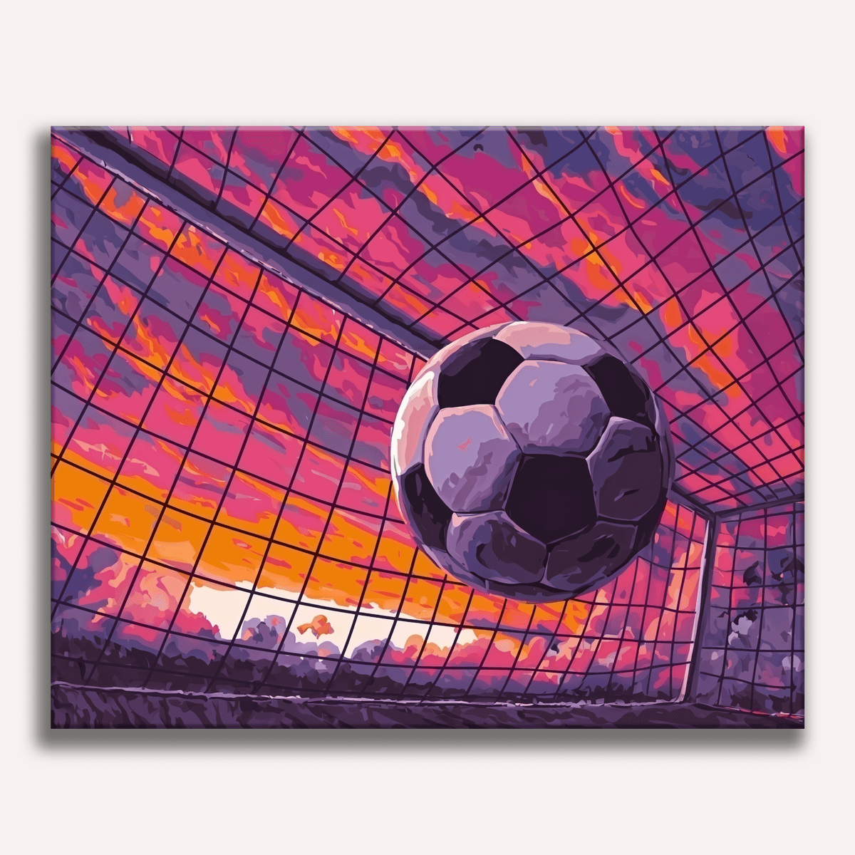 Sunset Goal - Number Artist Paint by Numbers Kits