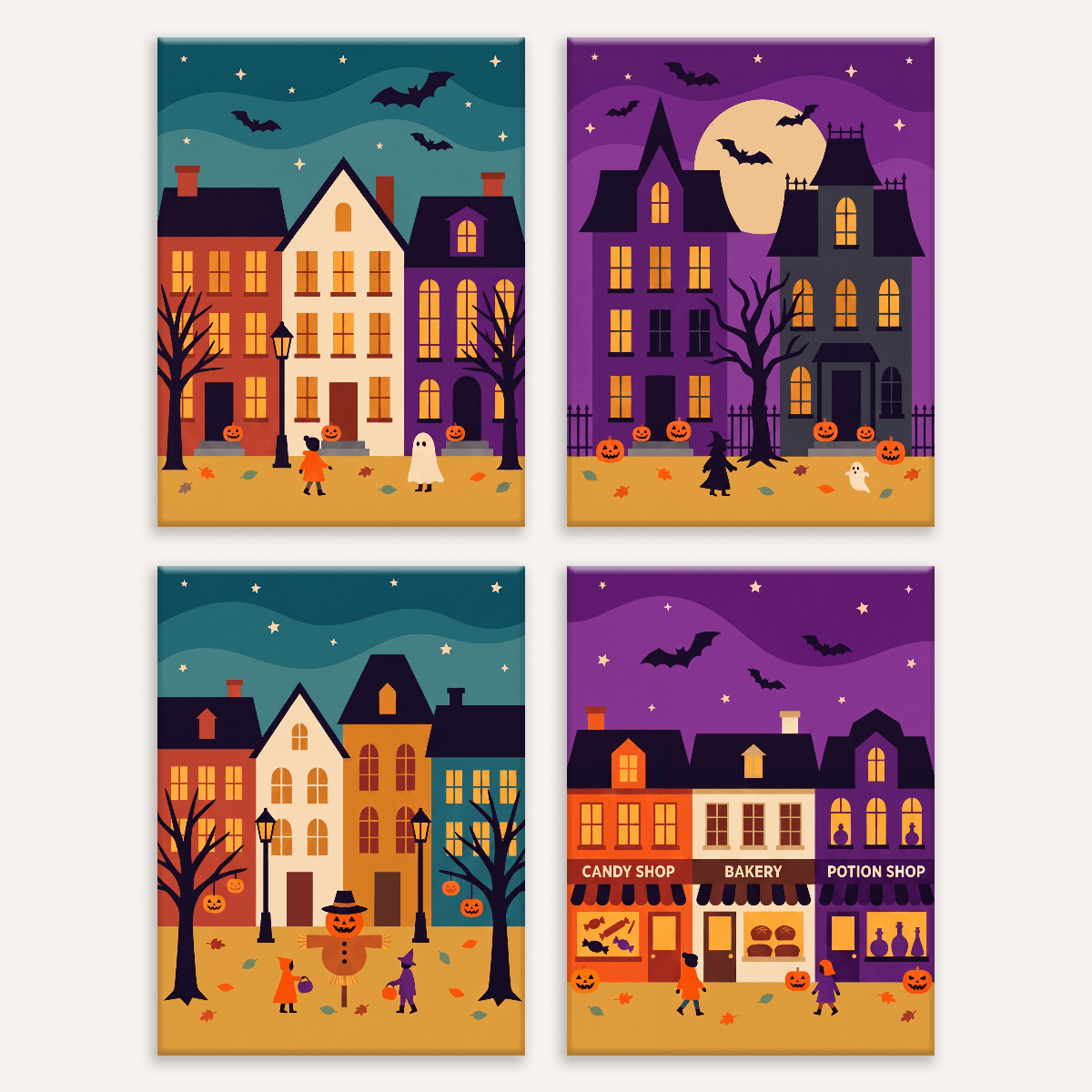 Haunted Village - Number Artist Paint by Numbers Kits