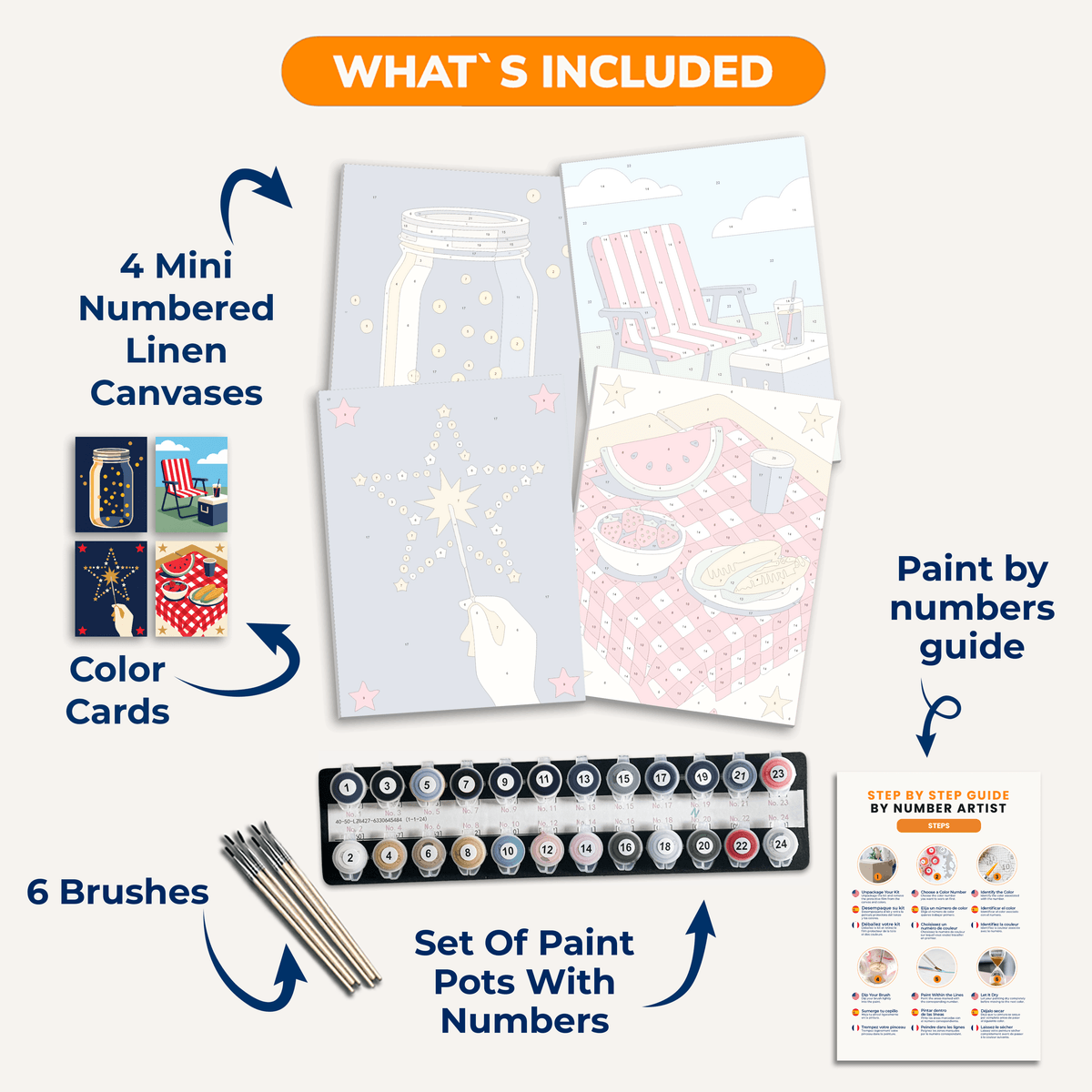 Firefly Nights - Number Artist Paint by Numbers Kits