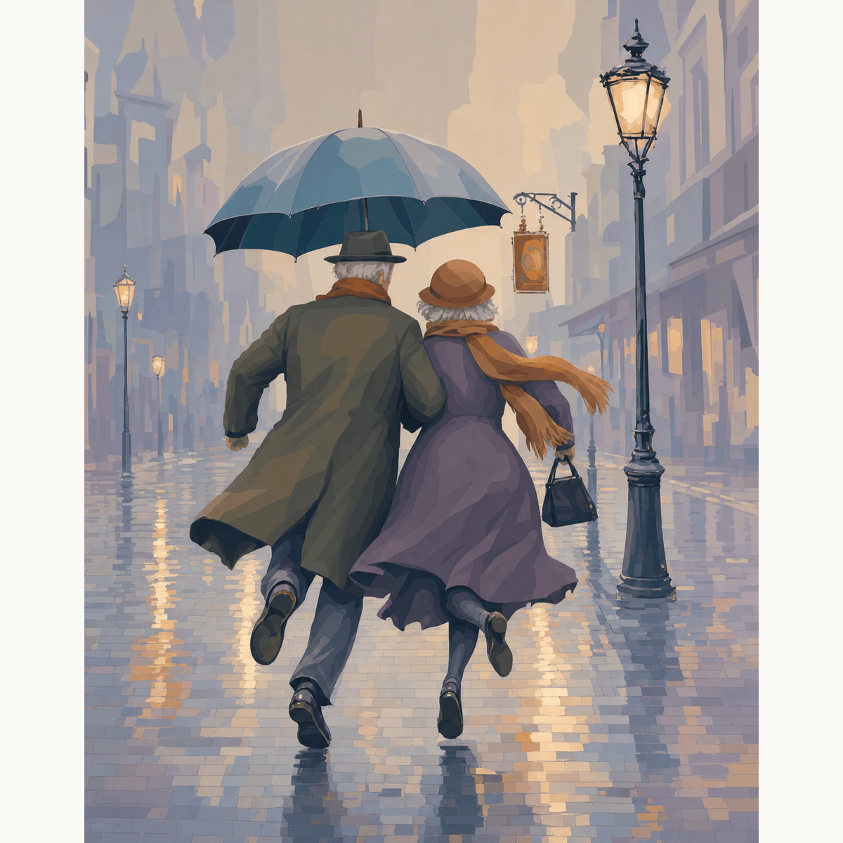 Retiree Romance - Number Artist Paint by Numbers Kits