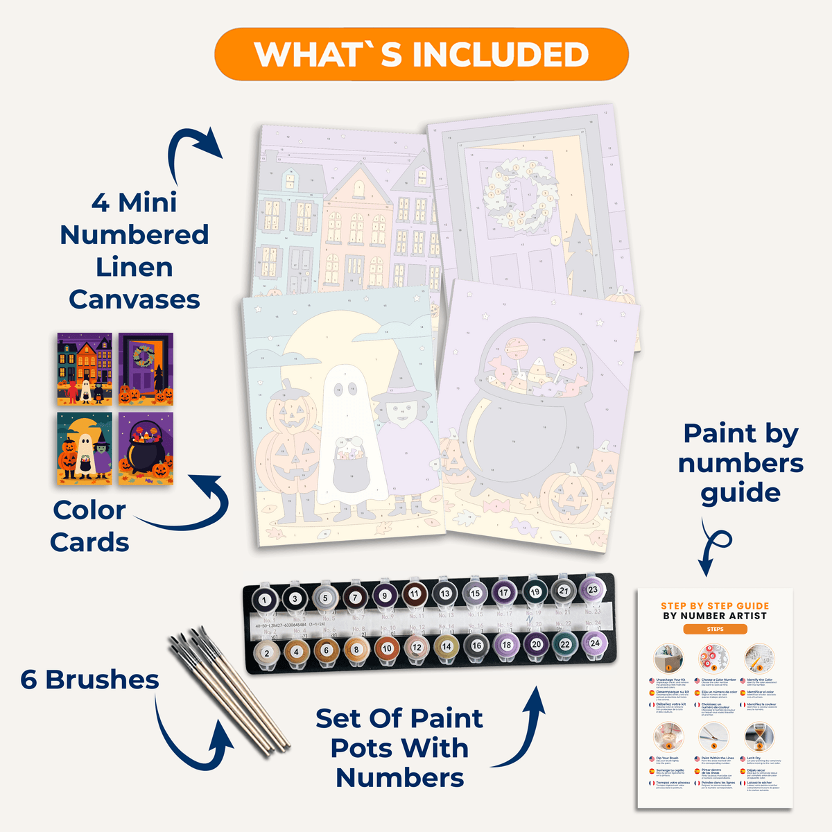 Treat Night - Number Artist Paint by Numbers Kits