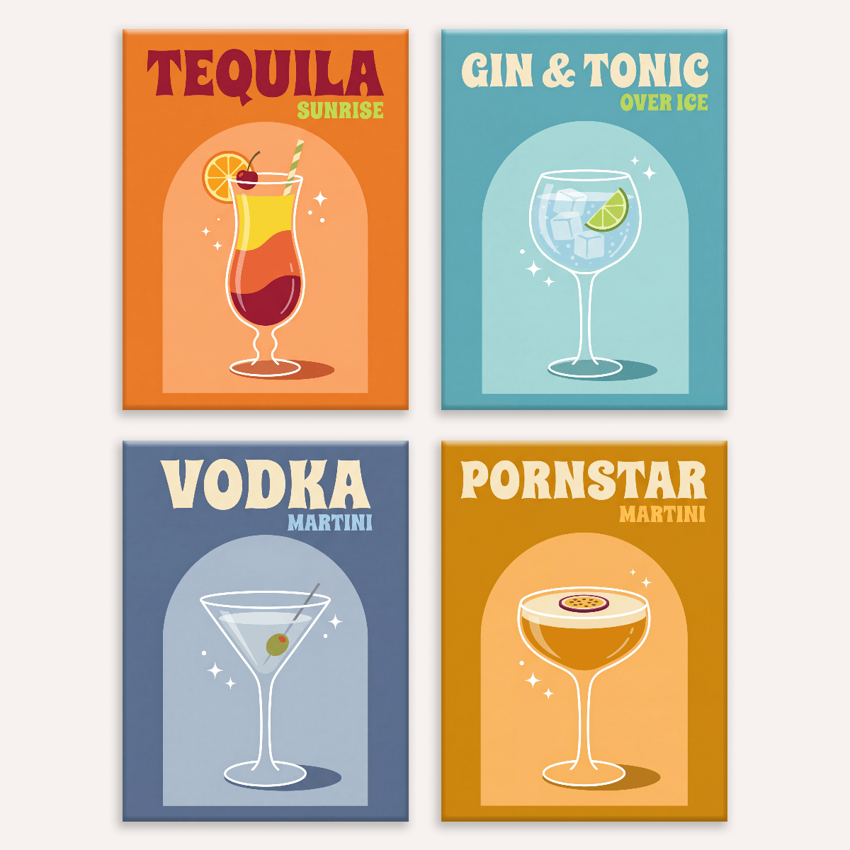 Cocktail Club Vol. 3 - Number Artist Paint by Numbers Kits