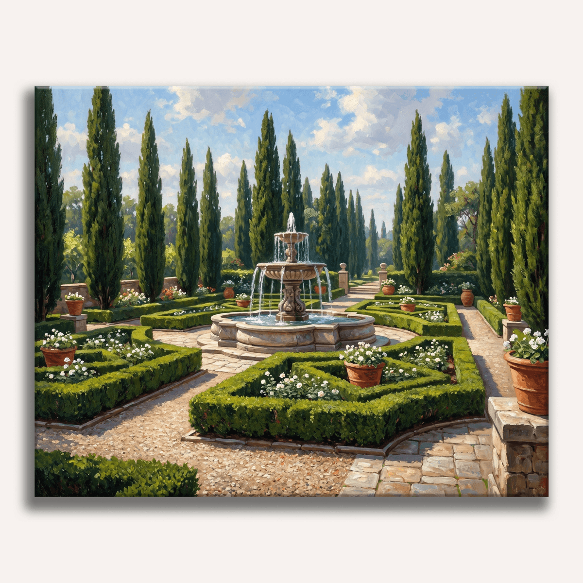 Venetian Fountain Dream - Number Artist Paint by Numbers Kits