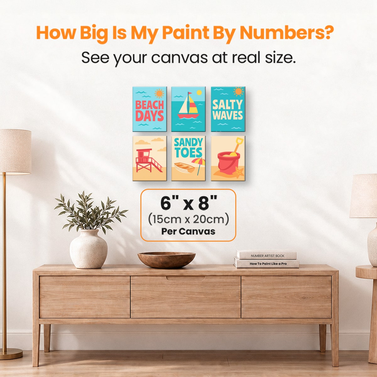 Salty Air - Number Artist Paint by Numbers Kits