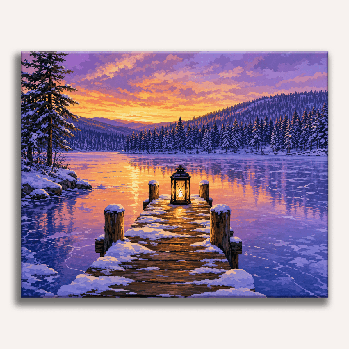 Calm Waters - Number Artist Paint by Numbers Kits