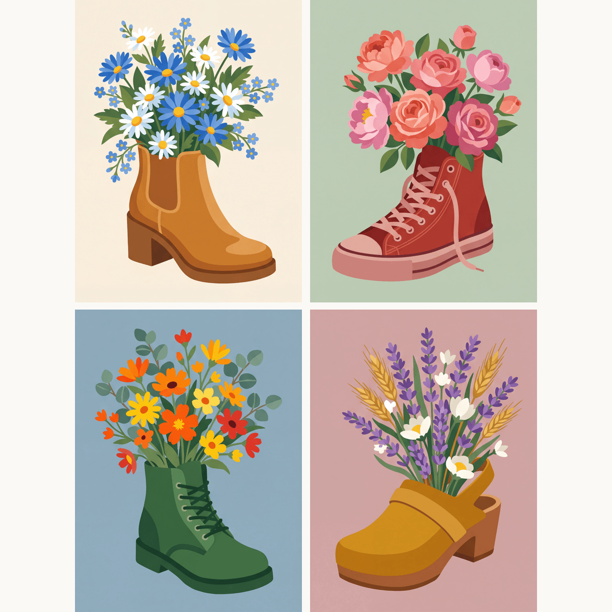 Wildflower Wanderer - Number Artist Paint by Numbers Kits
