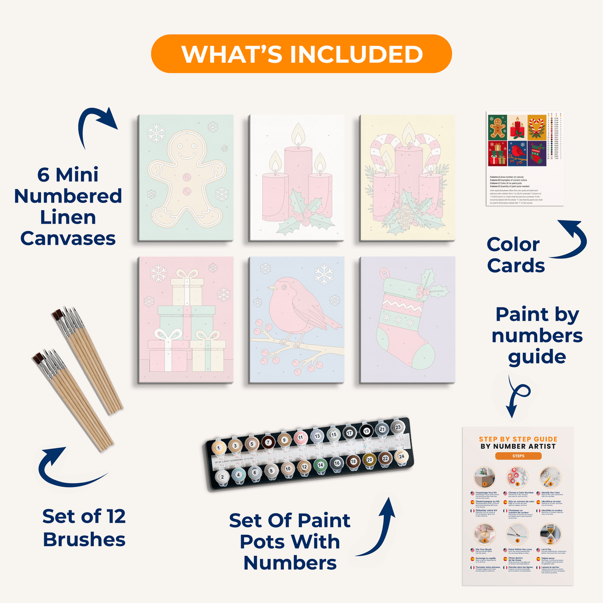 Christmas Classics - Number Artist Paint by Numbers Kits