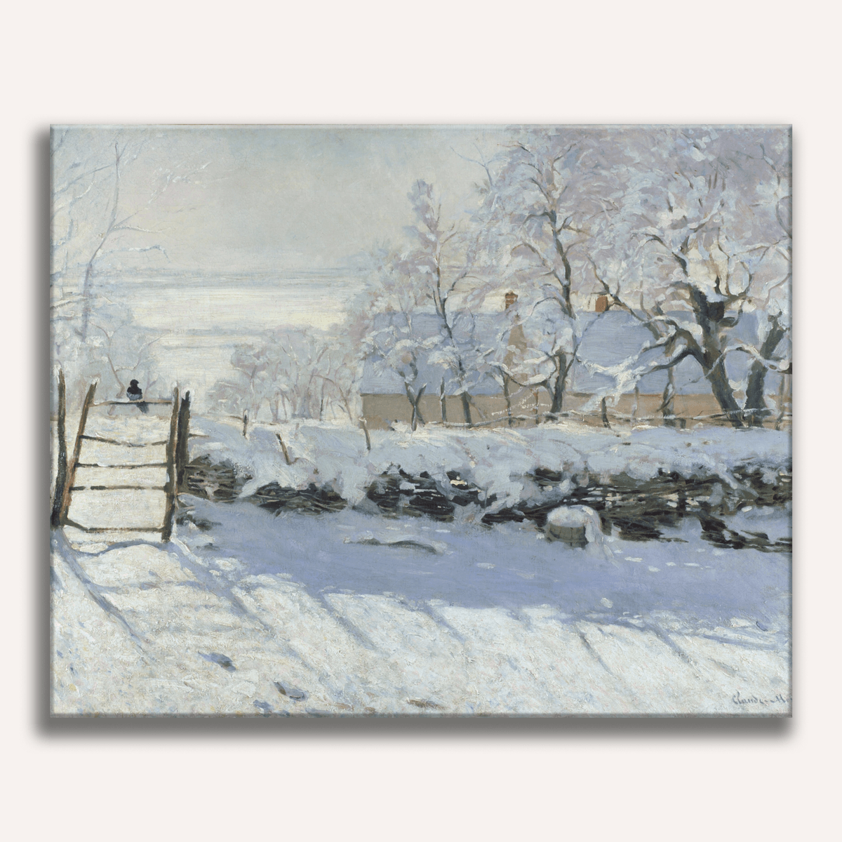 The Magpie by Claude Monet - Number Artist Paint by Numbers Kits