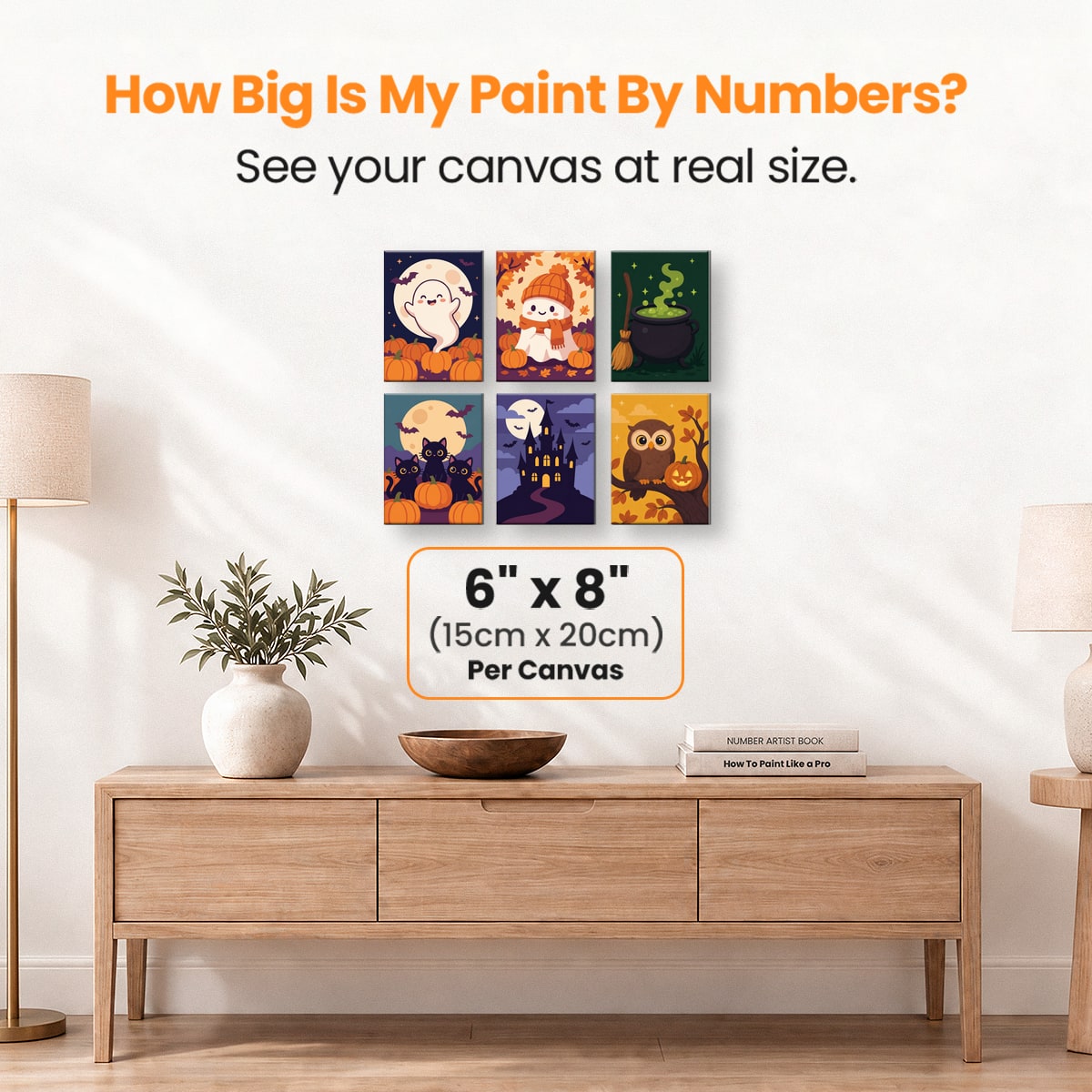 Spooky Season - Number Artist Paint by Numbers Kits