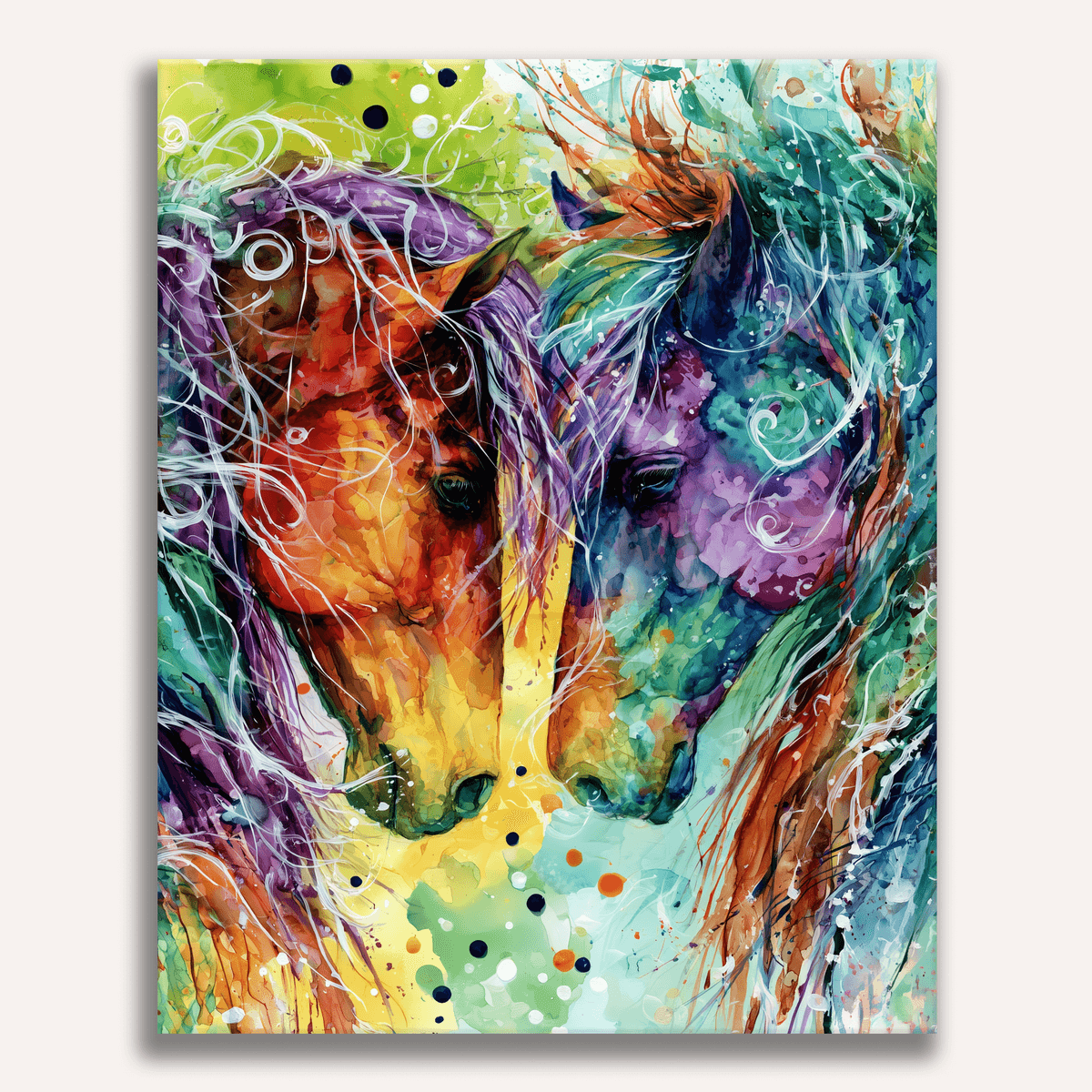 Horse Romance - Number Artist Paint by Numbers Kits