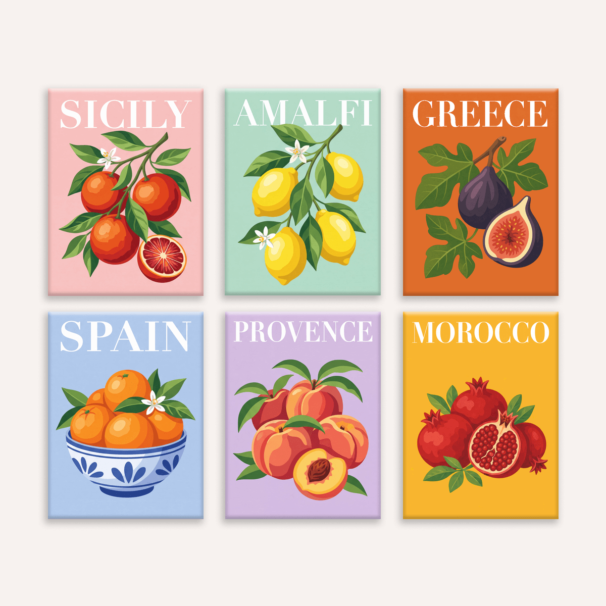 Citrus Grove - Number Artist Paint by Numbers Kits