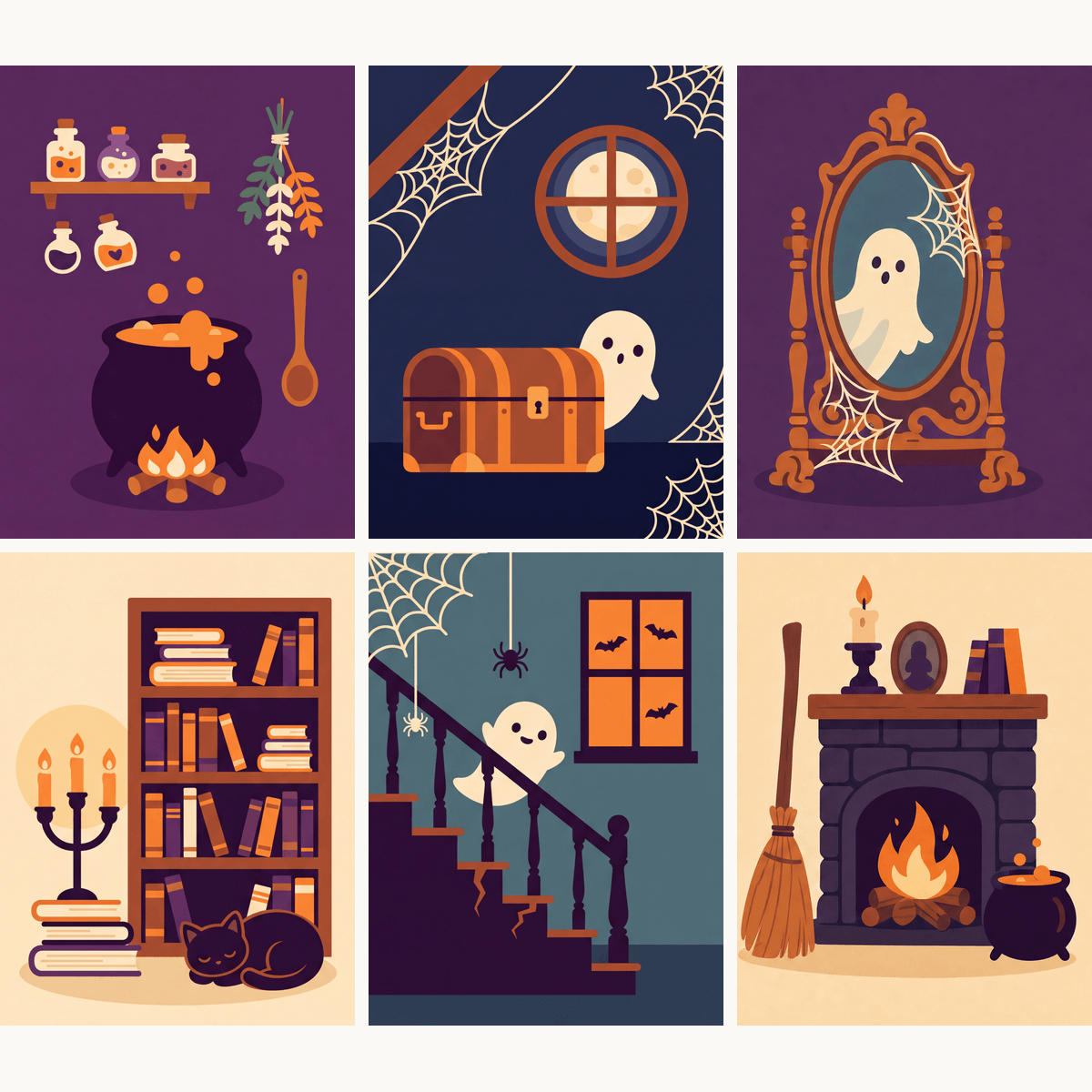 Haunted House - Number Artist Paint by Numbers Kits