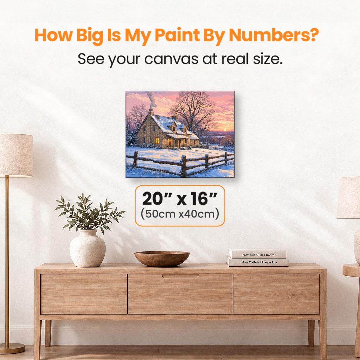 Country Comfort - Number Artist Paint by Numbers Kits