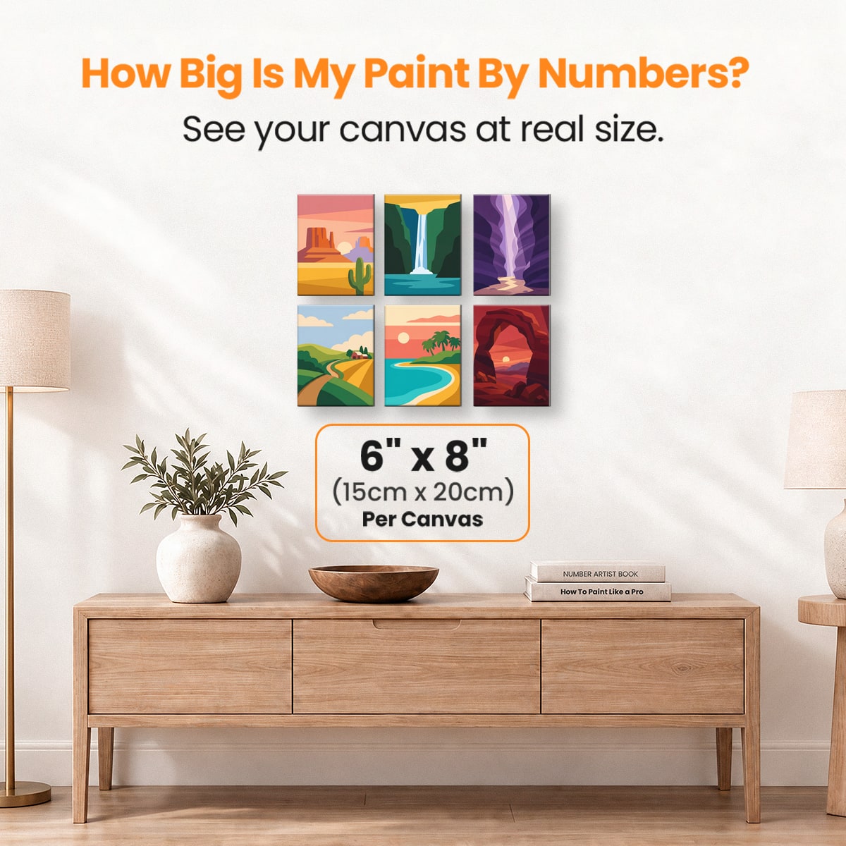 Distant Lands - Number Artist Paint by Numbers Kits