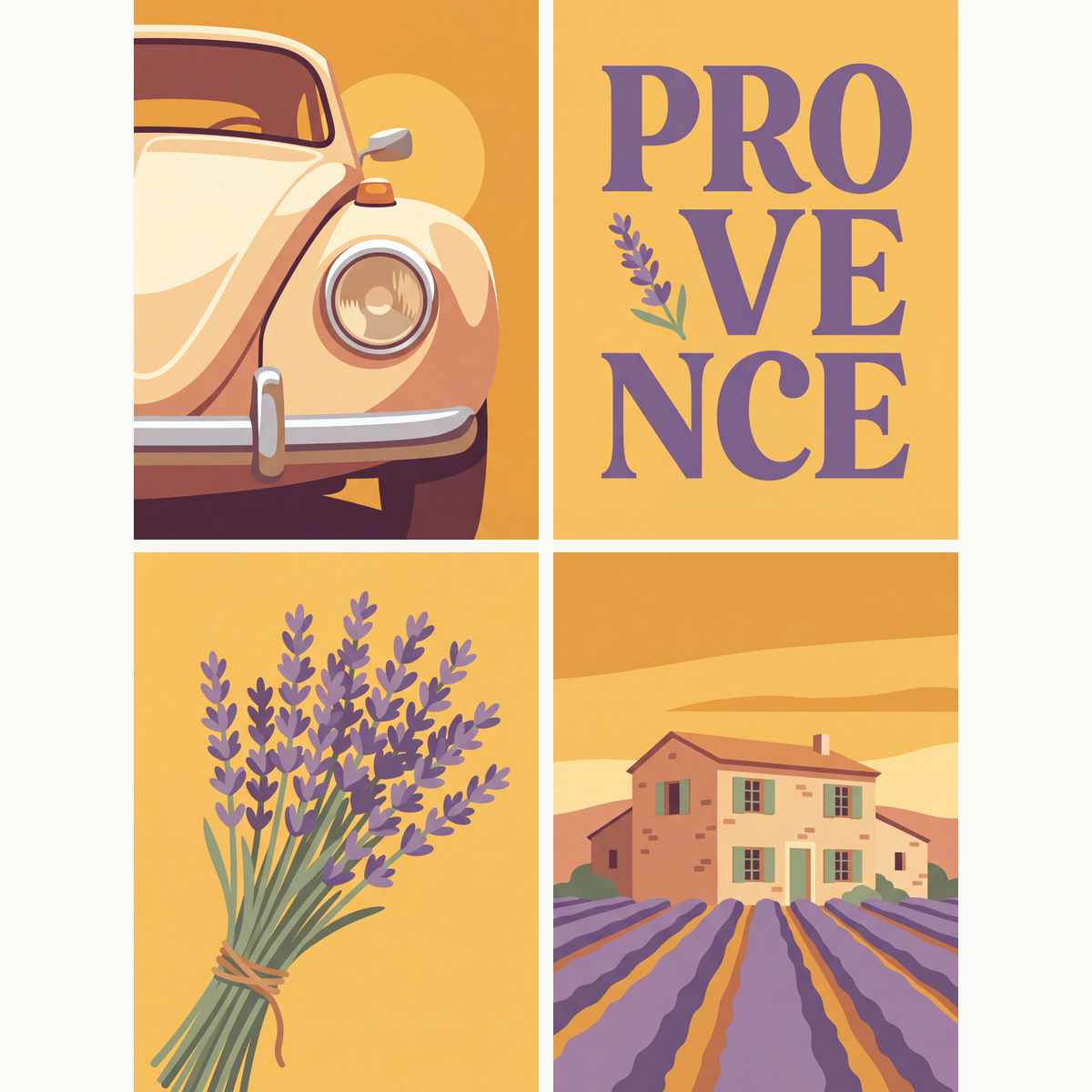 Provence Escape - Number Artist Paint by Numbers Kits