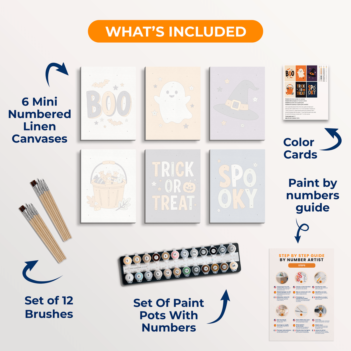 Boo - Number Artist Paint by Numbers Kits