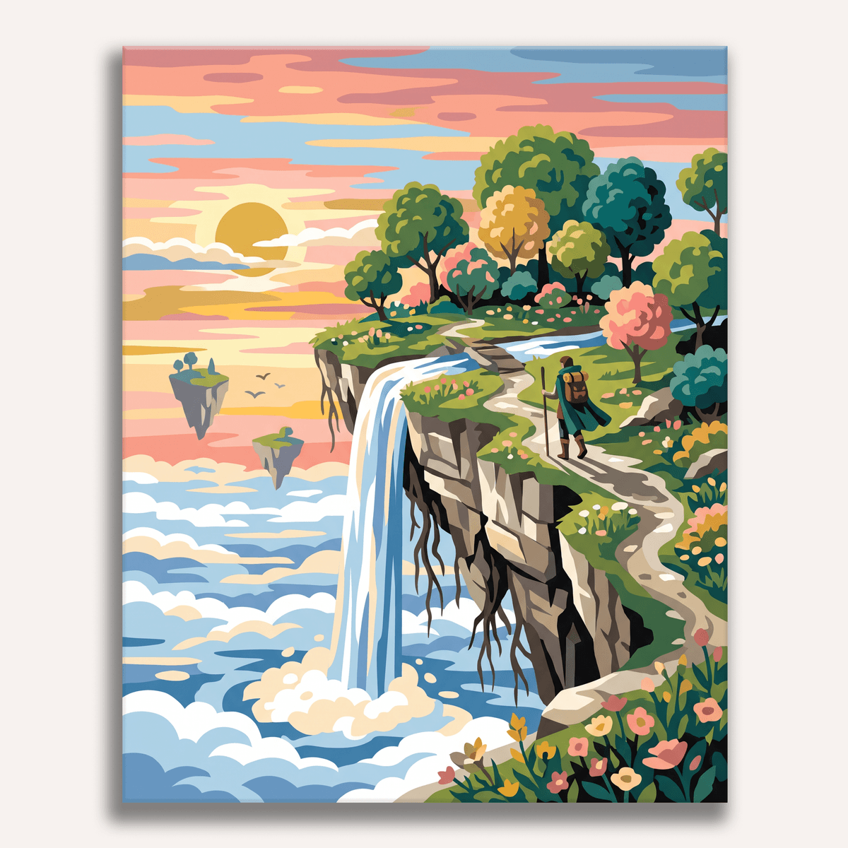 Skyward Dreams - Number Artist Paint by Numbers Kits
