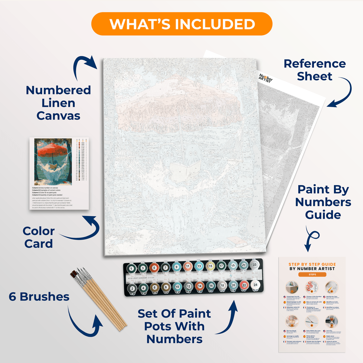 Haunting Hammock - Number Artist Paint by Numbers Kits