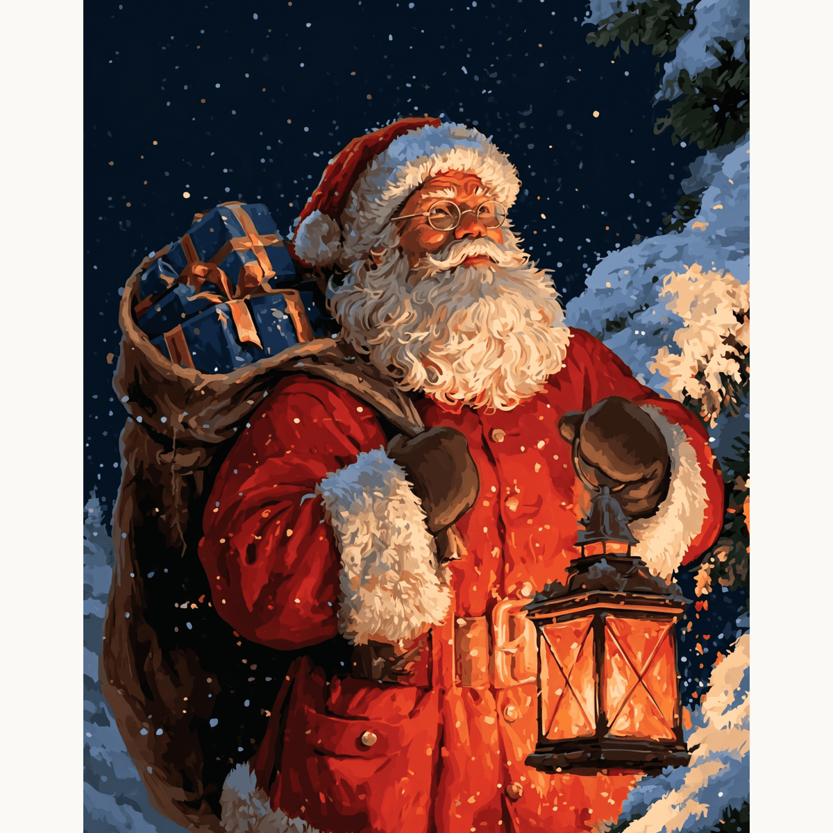 Busy Christmas Night - Number Artist Paint by Numbers Kits