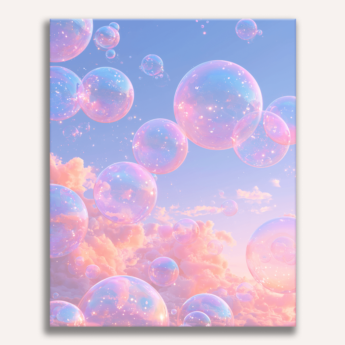 Heavenly Bubbles - Number Artist Paint by Numbers Kits