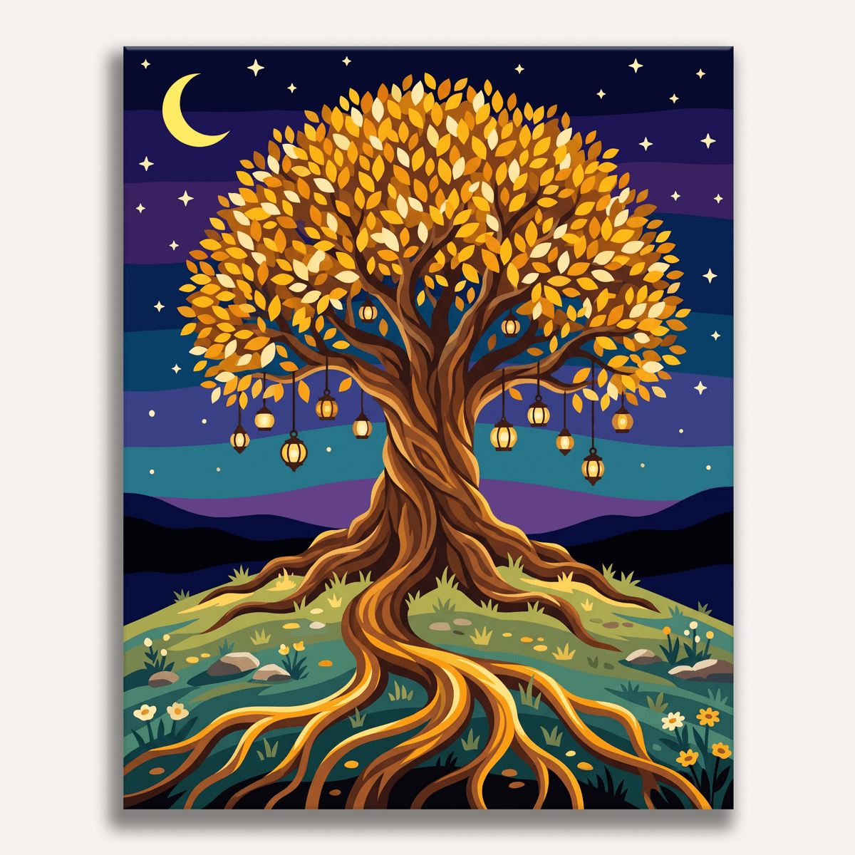 Eternal Glow - Number Artist Paint by Numbers Kits