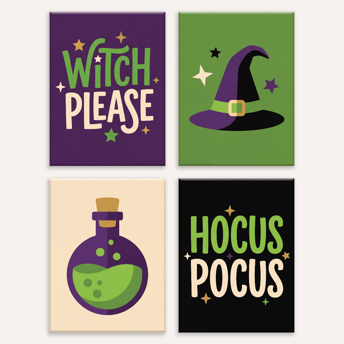 Witch Please - Number Artist Paint by Numbers Kits
