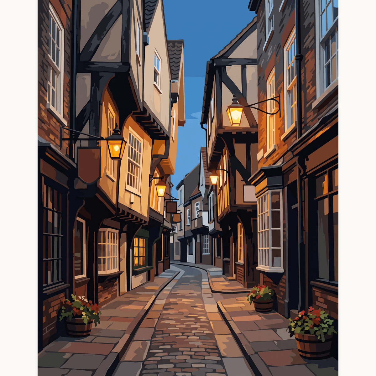 Shambles Lamplight - Number Artist Paint by Numbers Kits