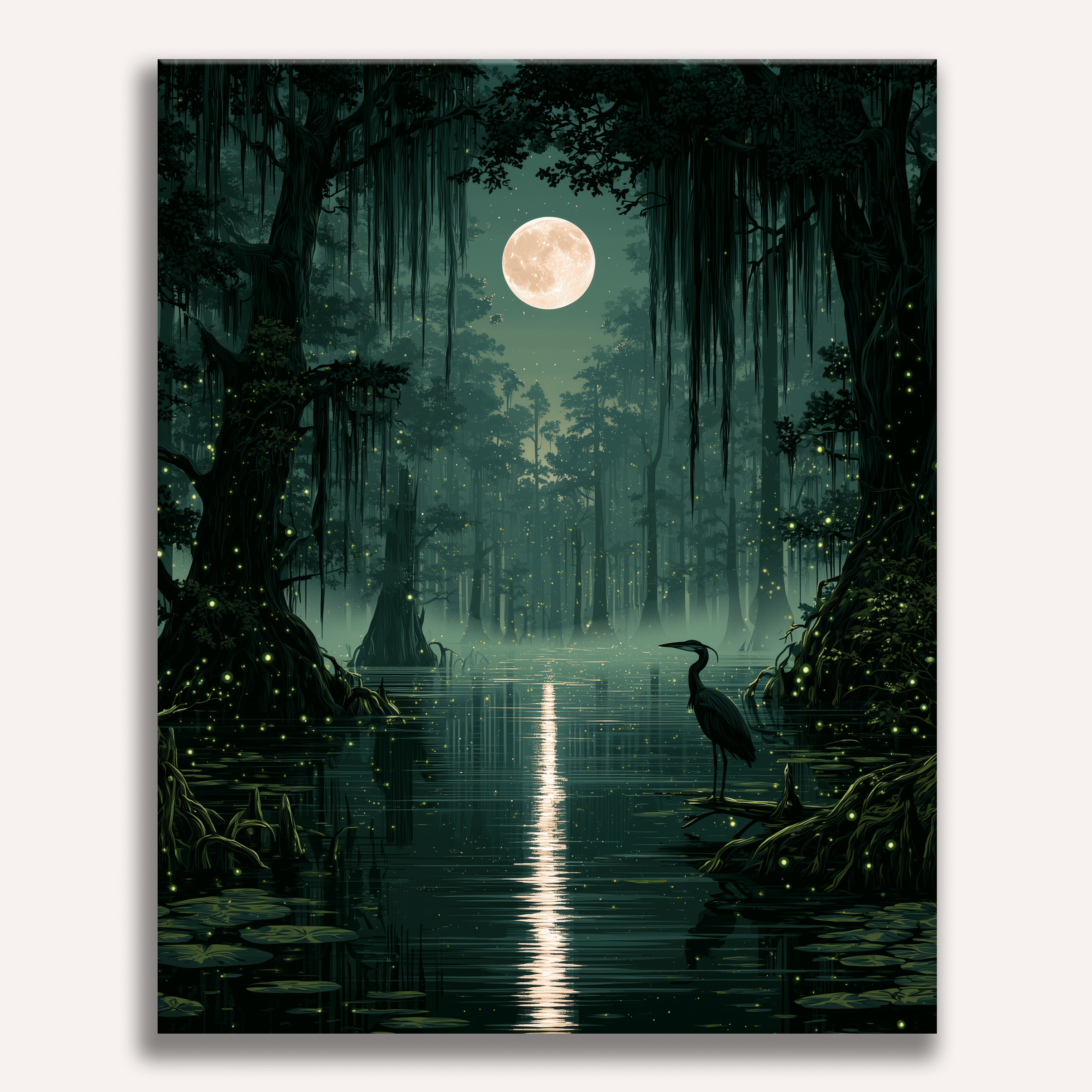 Mystic Swamp - Number Artist Paint by Numbers Kits