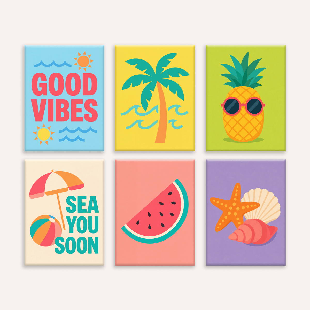 Endless Summer Days - Number Artist Paint by Numbers Kits
