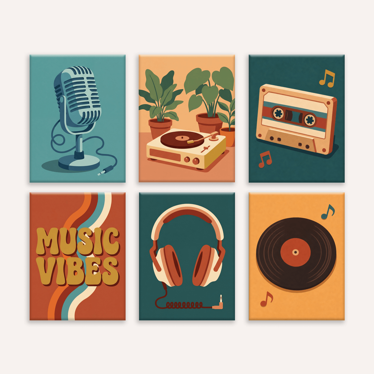 Music Vibes - Number Artist Paint by Numbers Kits