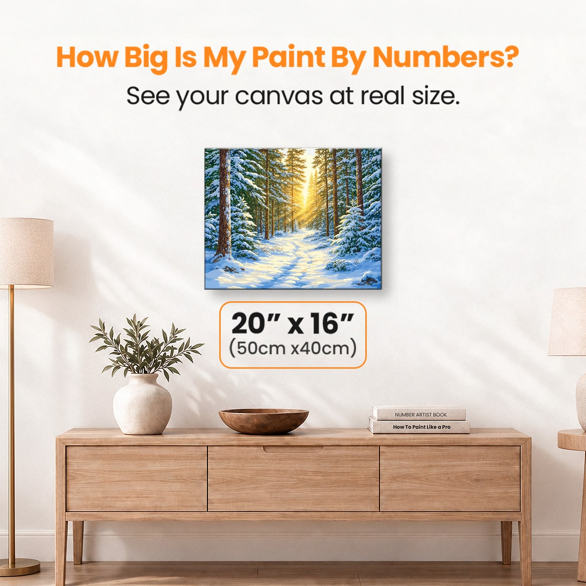 Morning Hush - Number Artist Paint by Numbers Kits