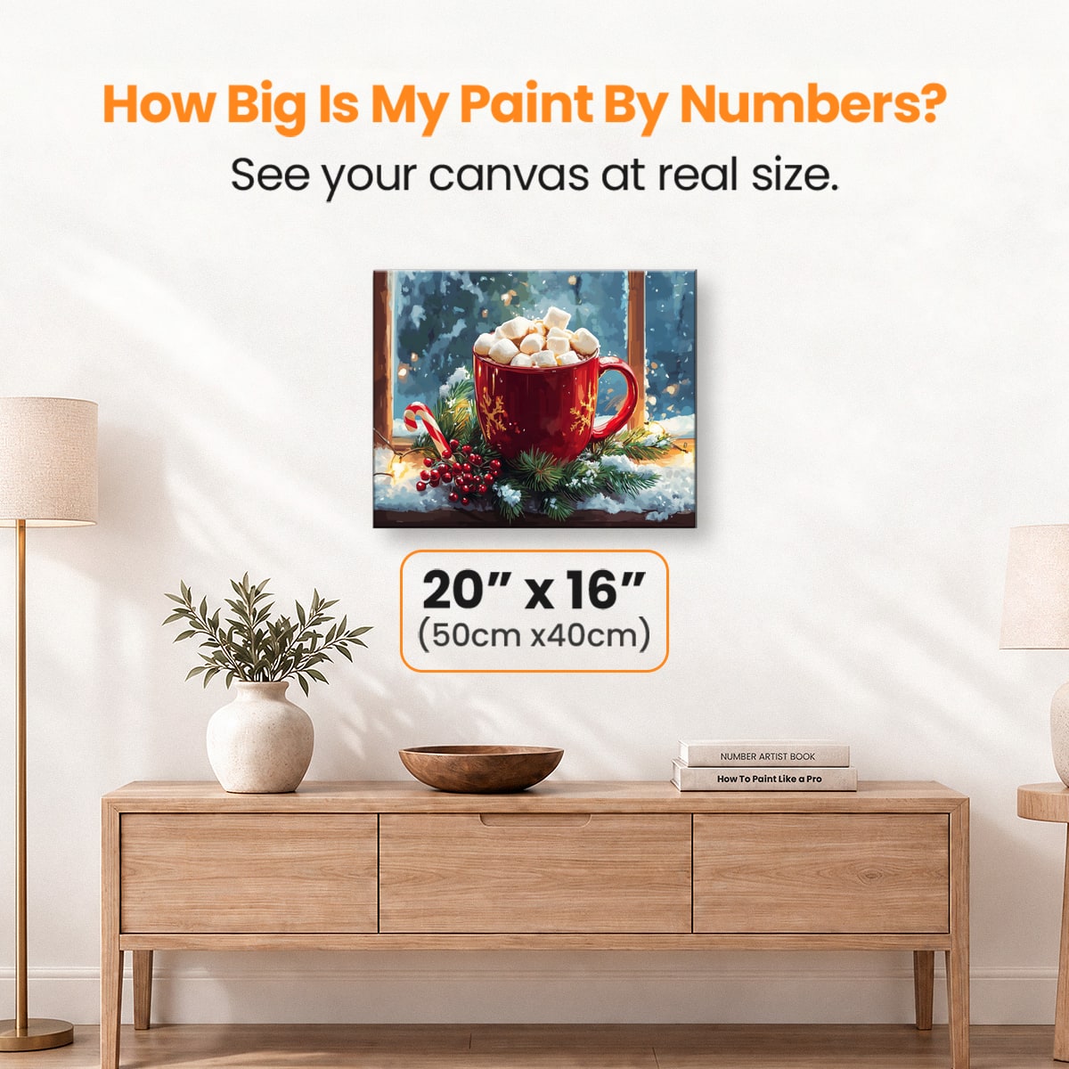 Cocoa Hugs - Number Artist Paint by Numbers Kits