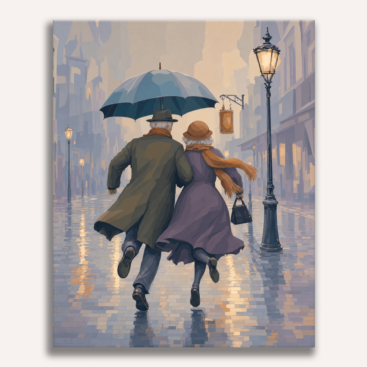 Retiree Romance - Number Artist Paint by Numbers Kits