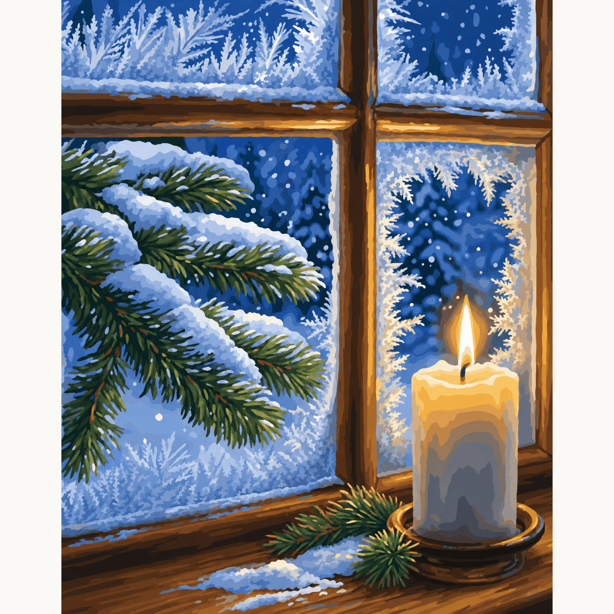 Hopeful Flame - Number Artist Paint by Numbers Kits