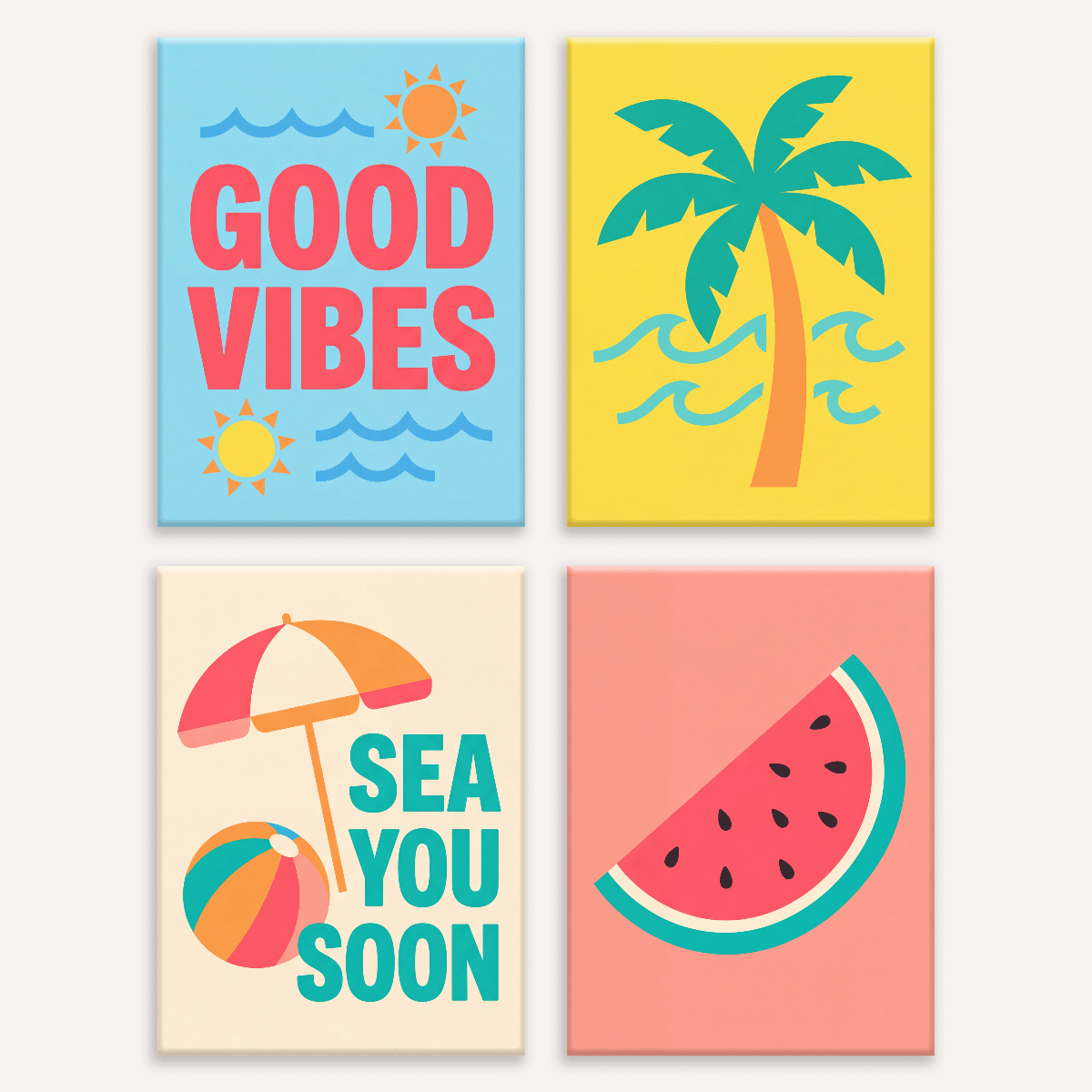 Endless Summer Days - Number Artist Paint by Numbers Kits