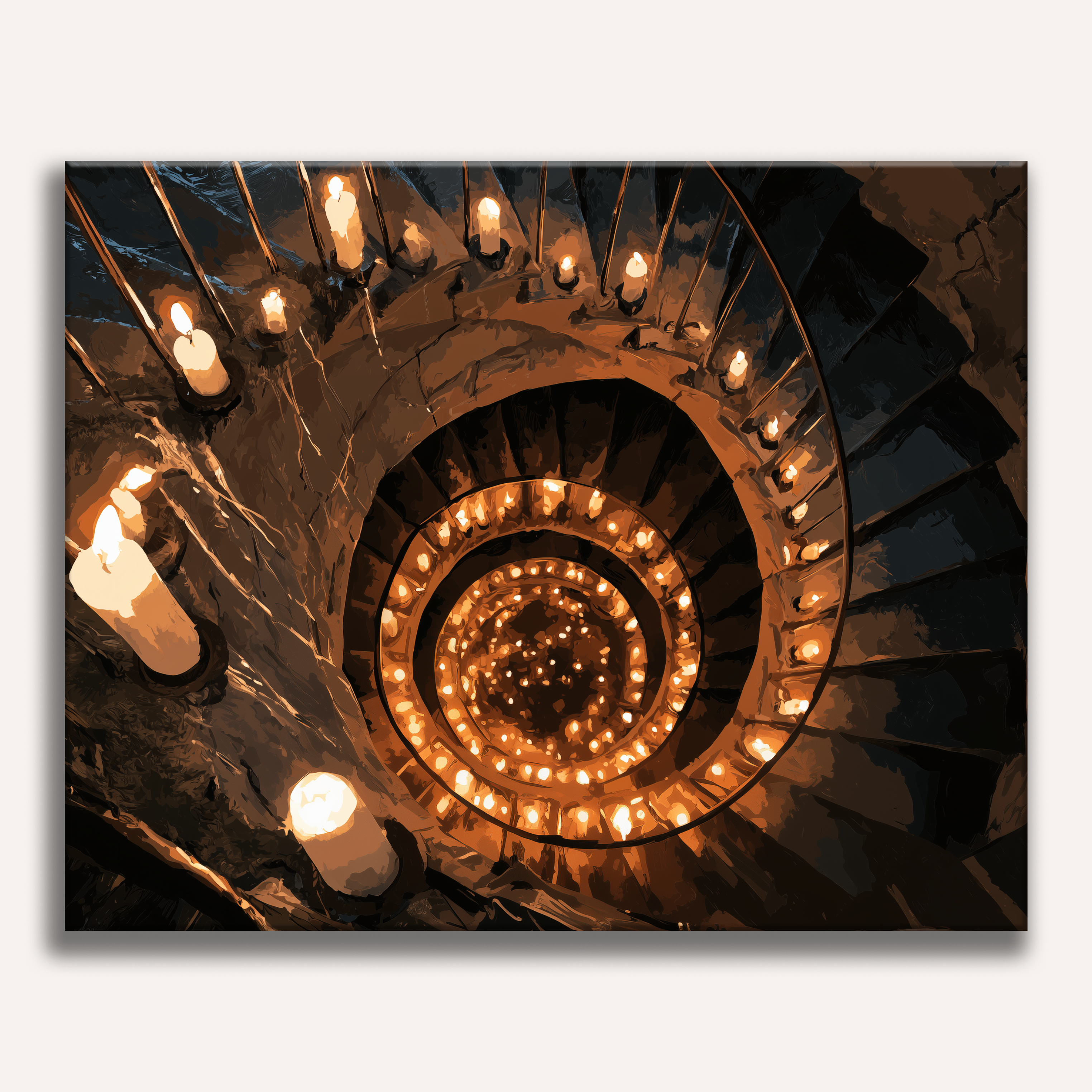 Endless Spiral - Number Artist Paint by Numbers Kits