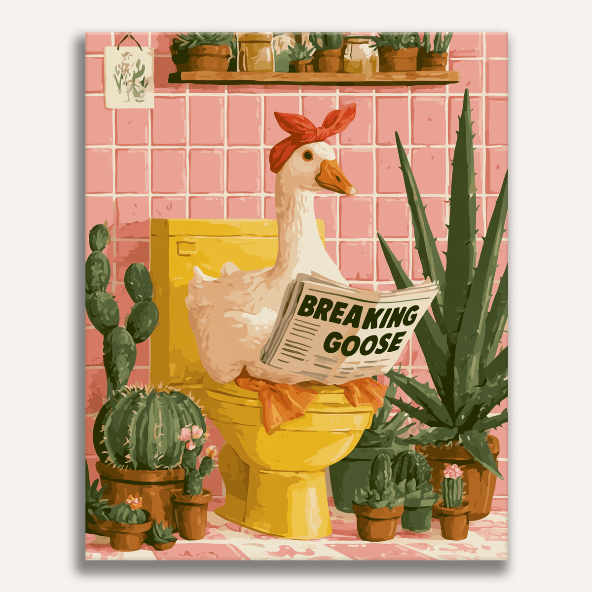 Breaking Goose - Number Artist Paint by Numbers Kits