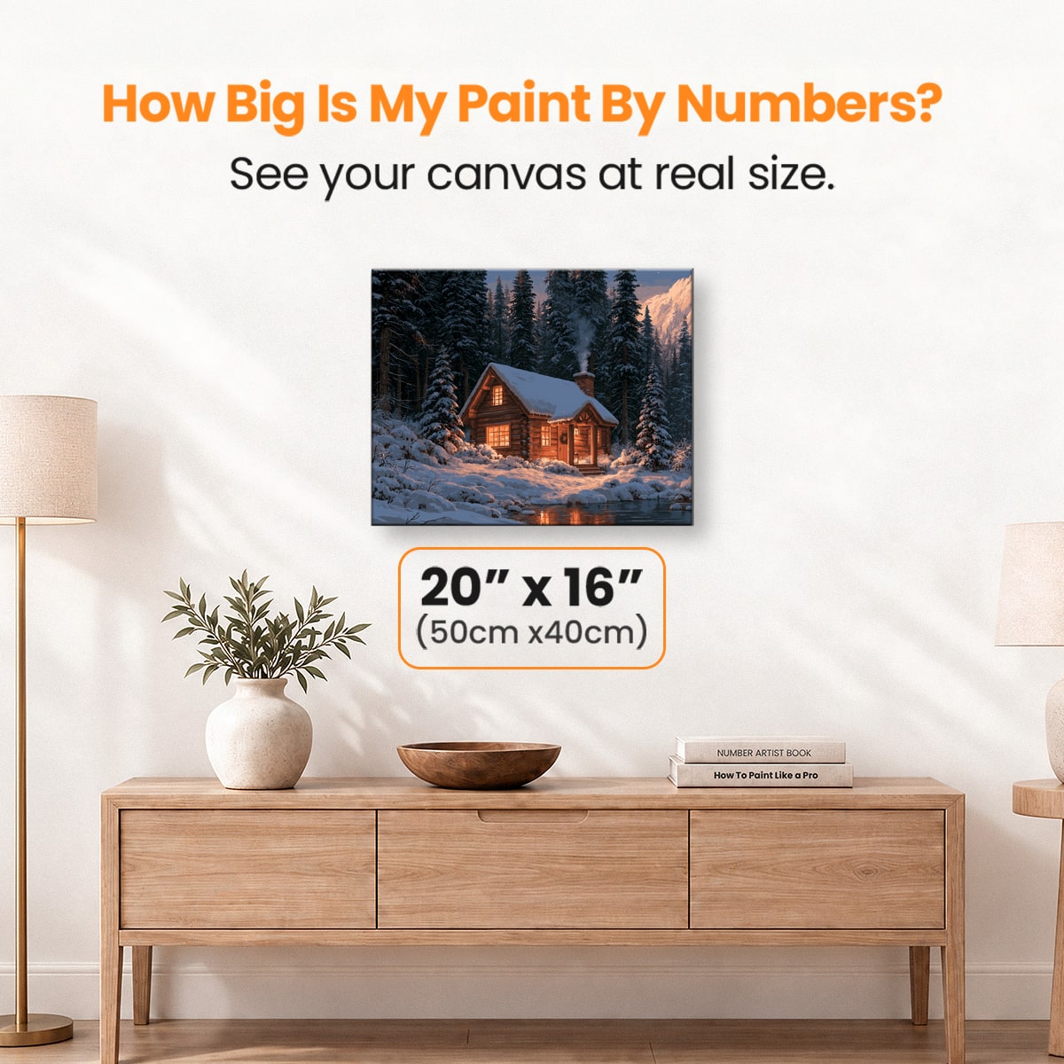 Quiet Retreat - Number Artist Paint by Numbers Kits