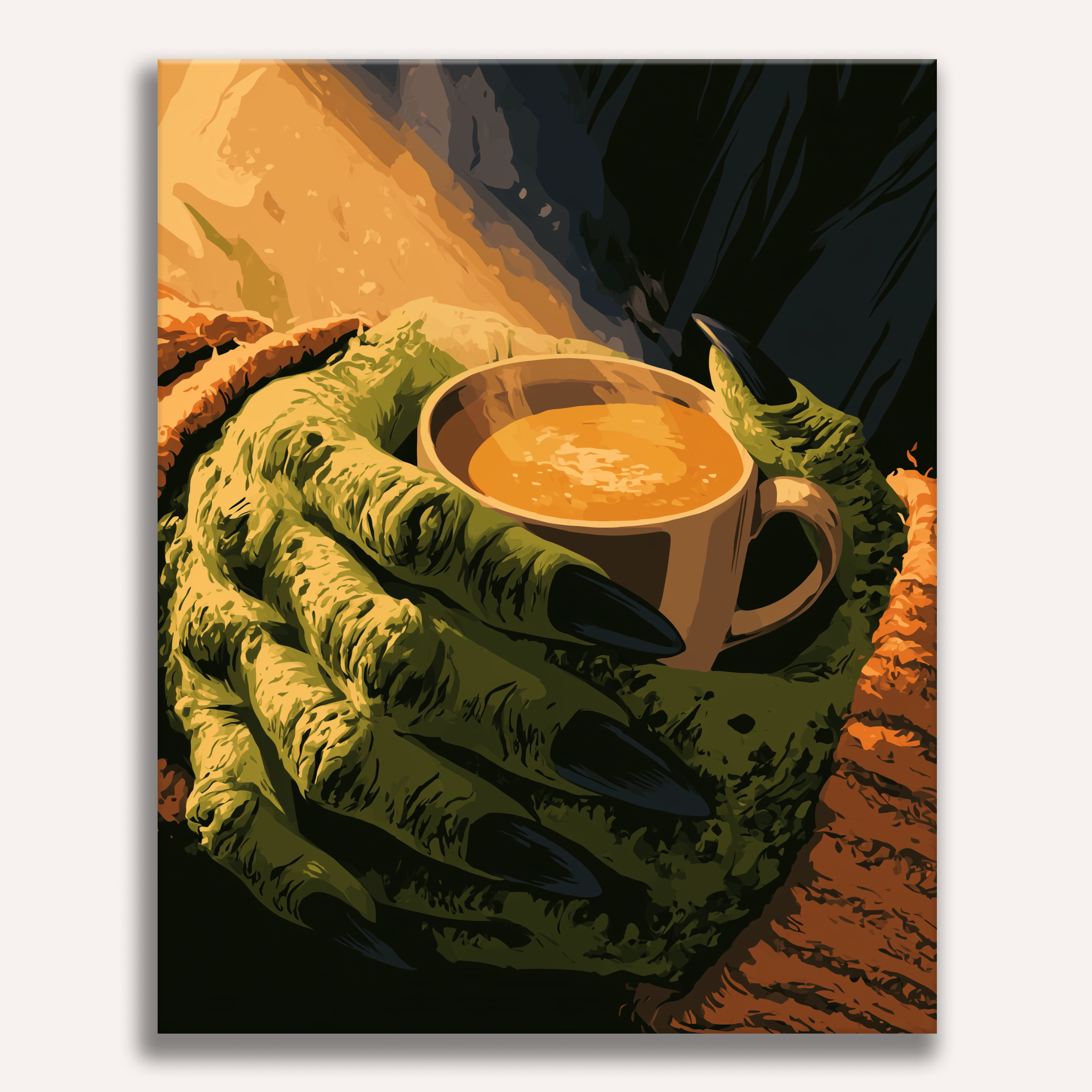 Even Monsters Rest - Number Artist Paint by Numbers Kits