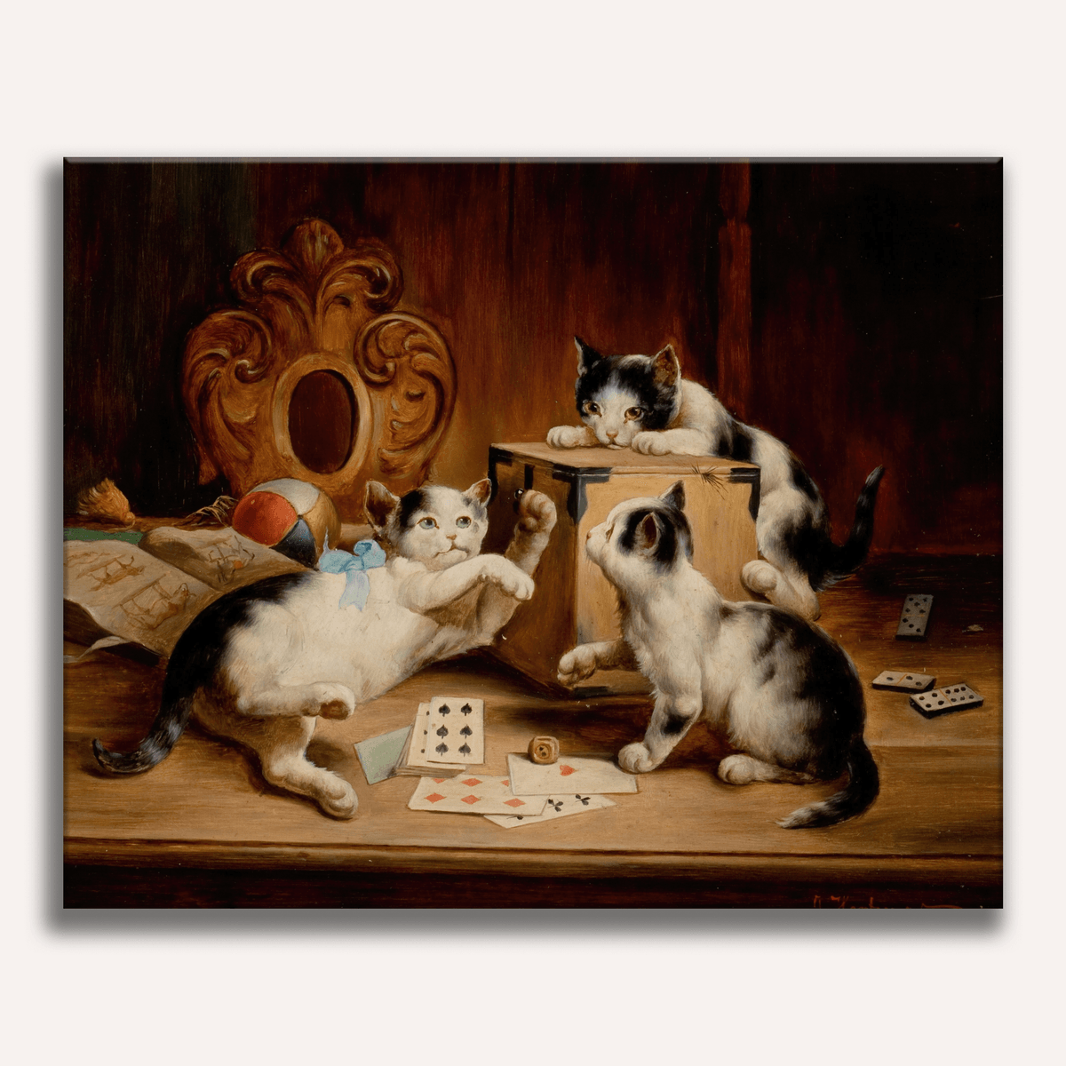 Playing Cards by Carl Reichert - Number Artist Paint by Numbers Kits
