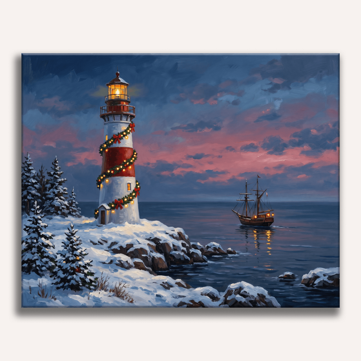 Festive Beacon - Number Artist Paint by Numbers Kits